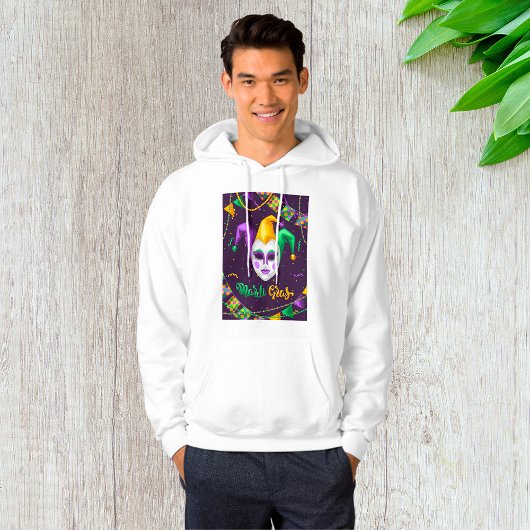 Mardi Gras Carnival Hoodie