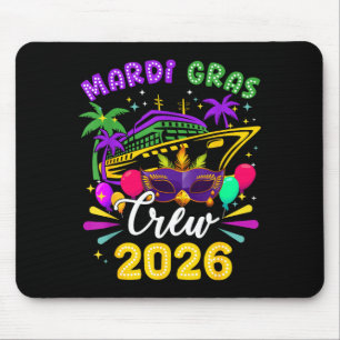 Mardi Gras Carnival Kreuzfahrt Besatzung 2026 Reis Mousepad