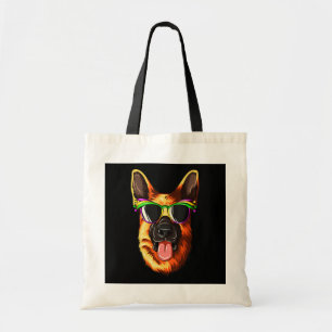 Mardi Gras Carnival Mask German Shepherd Tragetasche