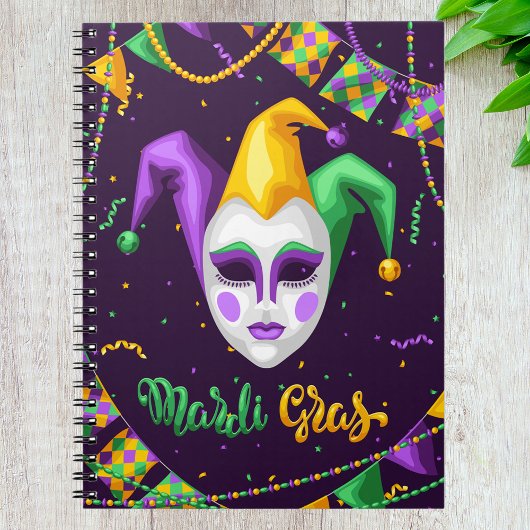 Mardi Gras Carnival Notizblock