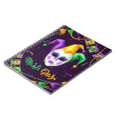 Mardi Gras Carnival Notizblock (Linke Seite)