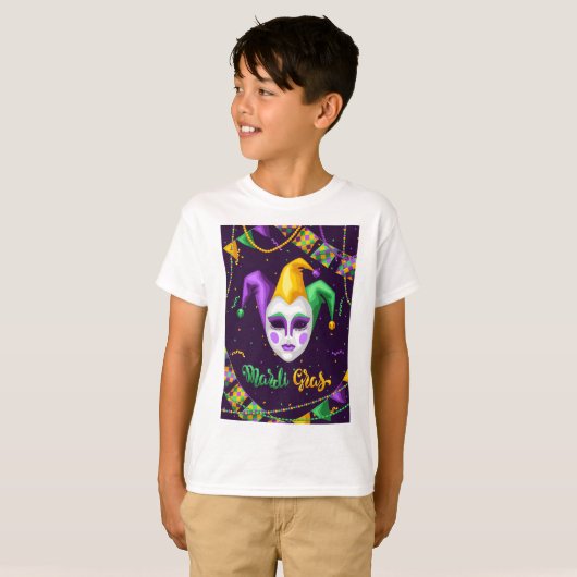 Mardi Gras Carnival T-Shirt (Vorne ganz)