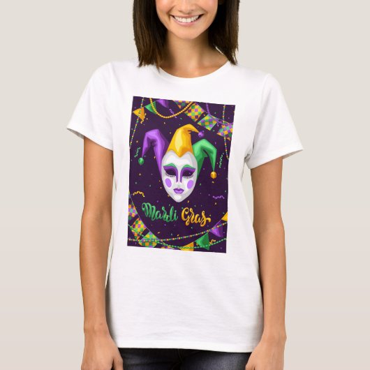 Mardi Gras Carnival T - Shirt (Vorderseite)
