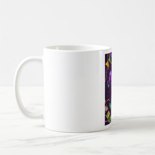 Mardi Gras Carnival Tasse (Links)