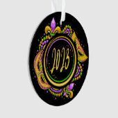 Mardi Gras Carnivale Masquerade Ornament (Vorderseite)