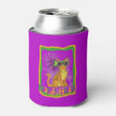 Mardi Gras Cat Dosenkühler (Kanne Vorderseite)
