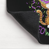Mardi Gras Cat Lovers Mousepad (Ecke)