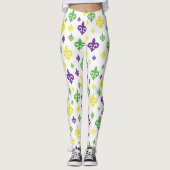 Mardi Gras Celebration Leggings (Vorderseite)