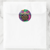 Mardi Gras Celebration Stickers! Runder Aufkleber (Tasche)