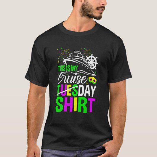 Mardi Gras Celebrations parade Boat This is My Cru T-Shirt (Vorderseite)
