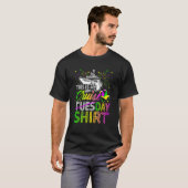Mardi Gras Celebrations Parade Boot Dies ist My Cr T-Shirt (Vorne ganz)