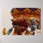 Mardi Gras Celebrity Queen Float Poster (Vorne)