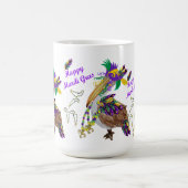 Mardi Gras ceremic party coffee mug Kaffeetasse (Mittel)