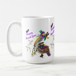 Mardi Gras ceremic party coffee mug Kaffeetasse