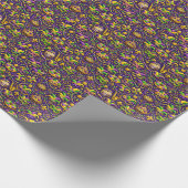 Mardi Gras Chaos‑Konfetti‑Wrap‑Rolle Geschenkpapier (Ecke)
