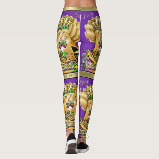 Mardi Gras Claude Leggings (Rückseite)