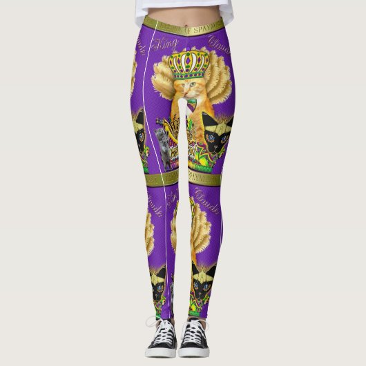 Mardi Gras Claude Leggings (Vorderseite)