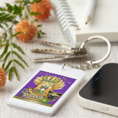 Mardi Gras Claude Schlüsselanhänger (Vorderseite rechts)