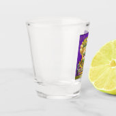 Mardi Gras-Claude-Shot-Glas Schnapsglas (Links)