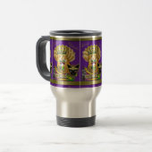Mardi Gras Claude Stainless Steel Tasse (Vorderseite Links)