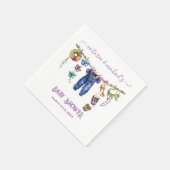 Mardi Gras Clothesline Junge Dusche Serviette (Ecke)