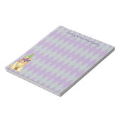Mardi Gras Cocker Spaniel Notizblock (Rotiert)