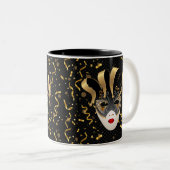 Mardi Gras Coffee Tasse (VorderseiteRechts)