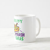 Mardi Gras Coffee Tasse (VorderseiteRechts)