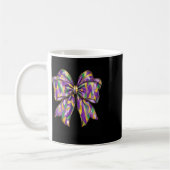 Mardi Gras Coquette Bow 2 Kaffeetasse (Links)