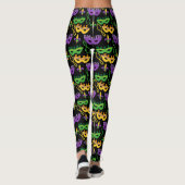 Mardi Gras Costume Leggings (Rückseite)
