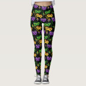 Mardi Gras Costume Leggings (Vorderseite)