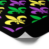 Mardi Gras Costume Party Poster (Ecke)