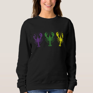 Mardi Gras Craw Fish  Mardi Gras Sweatshirt