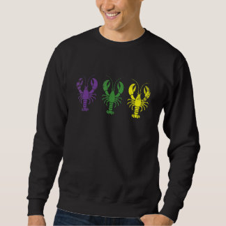 Mardi Gras Craw Fish  Mardi Gras Sweatshirt