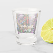 Mardi Gras Crawdaddy Schnapsglas (Rückseite)