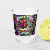 Mardi Gras Crawdaddy Schnapsglas (Vorderseite)