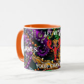 Mardi Gras Crawdaddy Tasse (Vorderseite Links)