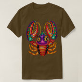 Mardi Gras Crawfish 4 TShirt (Design vorne)