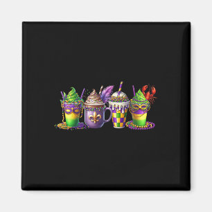 Mardi Gras Crawfish Fett Dienstag Mardi Coffee Lov Magnet