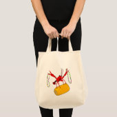 Mardi Gras Crawfish Tote Bag Tragetasche (Vorderseite (Produkt))
