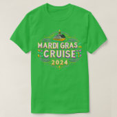 Mardi Gras Cruise 2024 TShirt - 1 (Design vorne)