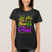 Mardi Gras Cruise Crew Cruising Matching Group Cru T-Shirt (Vorderseite)