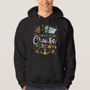 Mardi Gras Cruise Crew Matching Men Hoodie