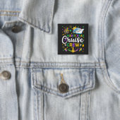 Mardi Gras Cruise Crew Rund um den Platz Button (Beispiel)