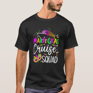 Mardi Gras Cruise Crew Schifffahrt Schifffahrt P T-Shirt