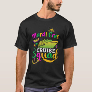 Mardi Gras Cruise Mask Party T-Shirt