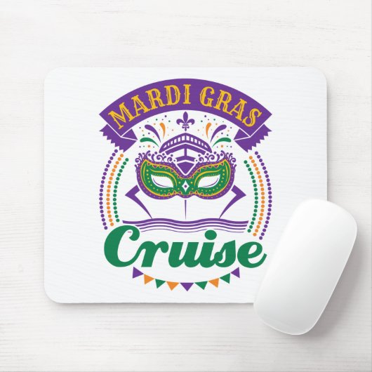 Mardi Gras Cruise Mousepad (Mit Mouse)