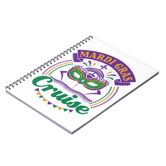 Mardi Gras Cruise Notizblock (Linke Seite)