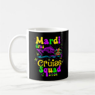 Mardi gras cruise squad 2024 Family Matching Trip Kaffeetasse