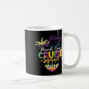 Mardi Gras Cruise Squad Kaffeetasse